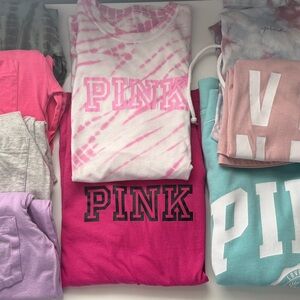 PINK Victoria's Secret Shirt Lot - 9